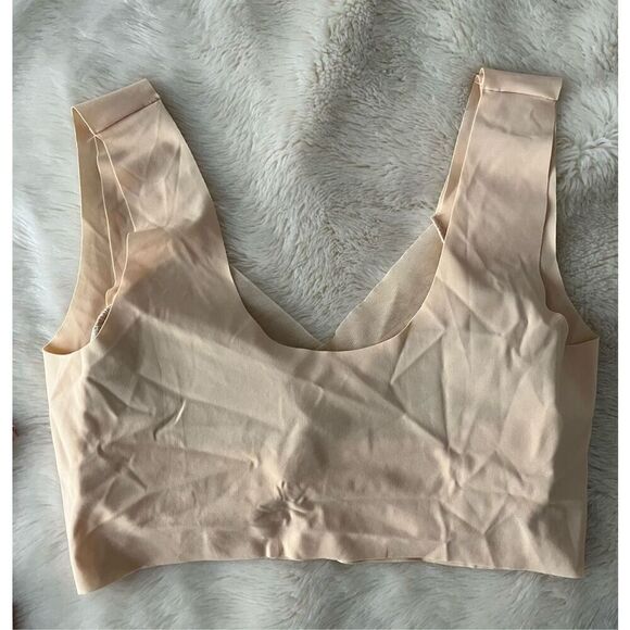 New 2 PC Women’s Size 3 No Underwire Wide Strap Padded No Side Bulge Bras gray a - Picture 7 of 11